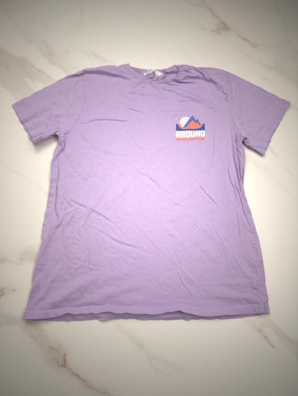H&M Purple Logo Basic T Shirt - Boys 14Y+